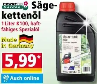 Norma Powertec Garden Sägekettenöl 1 Liter Angebot