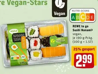 REWE Rewe to go sushi nanami Angebot