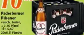 inkoop Paderborner Pilsener 20x0,5 L Flasche Angebot