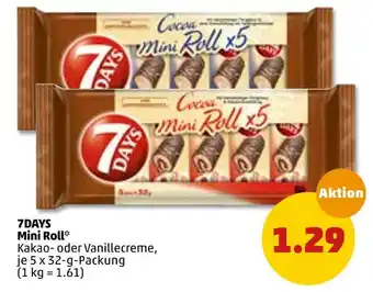 PENNY 7days mini roll Angebot