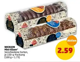 PENNY Wicklein mini-elisen mini-elisen Angebot