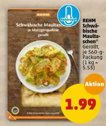 PENNY Rehm schwäbische maultaschen Angebot