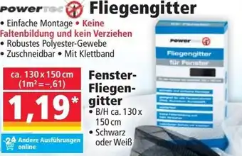 Norma PowerTec Fliegengitter Angebot