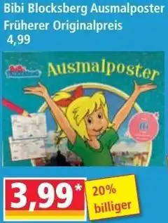 Norma Bibi Blocksberg Ausmalposter Angebot