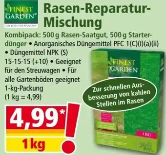 Norma FINEST GARDEN Rasen-Reparatur Mischung 1kg Angebot