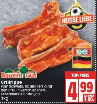 Edeka Bauern Gut Grillrippe 1kg Angebot