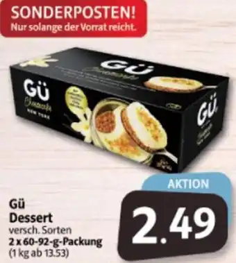 Markant Markt Gü Dessert 2x 60-92 g Packung Angebot