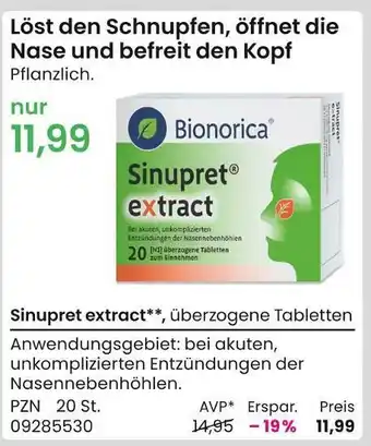 REWE Sinupret extract Angebot