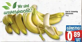 Edeka Gut & Günstig Bananen 1kg Angebot