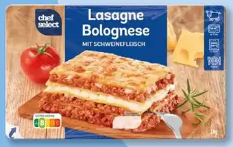 Lidl Chef Select Lasagne Bolognese 1 kg Angebot