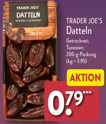 Aldi Nord TRADER JOE'S Datteln 200 g Packung Angebot