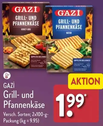 Aldi Nord GAZİ Grill und Pfannenkäse 2x100 g Packung Angebot