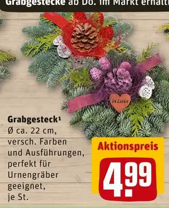 REWE Grabgesteck Angebot