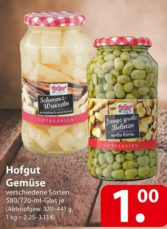 Famila Nord Ost Hofgut gemüse Angebot