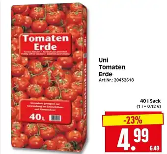 Herkules Baumarkt Uni Tomaten Erde 40L Angebot