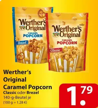 Famila Nord Ost Werther‘s original caramel popcorn Angebot