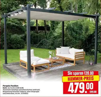 Herkules Baumarkt Pergola Pavillon Angebot