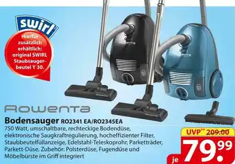 Famila Nord Ost Rowenta bodensauger ro2341 ea/ro2345ea Angebot