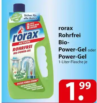 Famila Nord Ost Rorax rohrfrei bio-power-gel Angebot