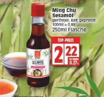 Edeka Ming Chu Sesamöl 250ml Angebot