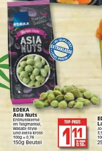 Edeka Edeka Asia Nuts 150g Beutel Angebot