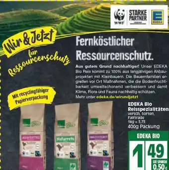 Edeka Edeka Bio Reisspezialitäten 400g Angebot