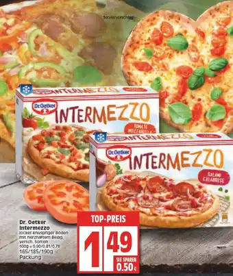 Edeka Dr. Oetker Intermezzo 165/185/190g Packung Angebot