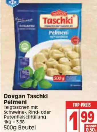 Edeka Dovgan Taschki Pelmeni 500g Angebot