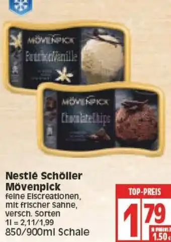 Edeka Nestle Schöller Mövenpick 850/900ml Angebot