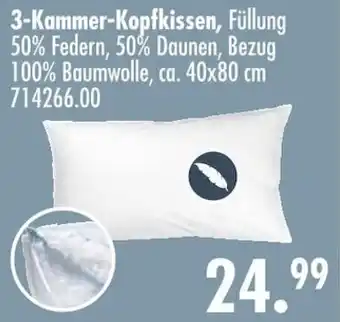 Möbel Boss 3-Kammer-Kopfkissen Angebot