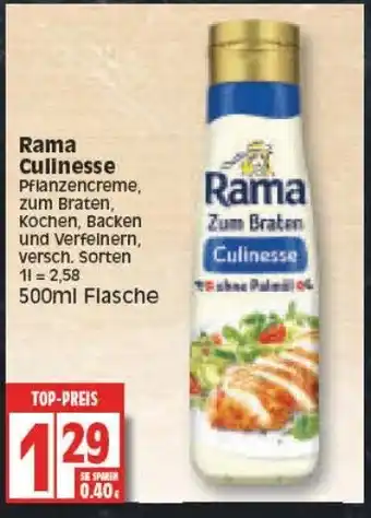 Edeka Rama Culinesse Pflanzencreme 500 ml Angebot