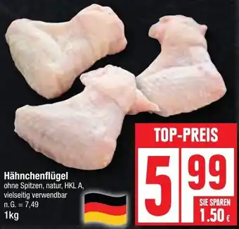 Edeka Hähnchenflügel 1kg Angebot