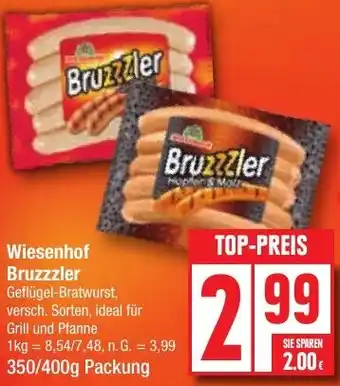 Edeka Wiesenhof Bruzzzler 350/400g Packung Angebot