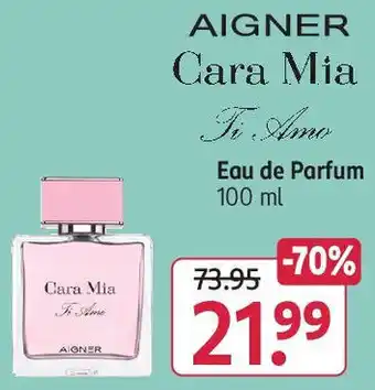 Rossmann AIGNER Cara Mia Ti Amo Eau de Parfum 100 ml Angebot