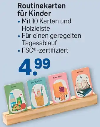 Rossmann Routinekarten für Kinder Angebot