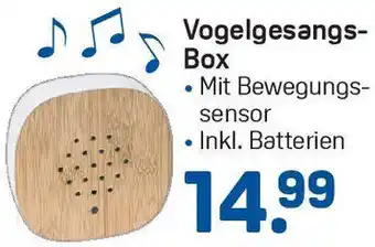 Rossmann Vogelgesangs Box Angebot