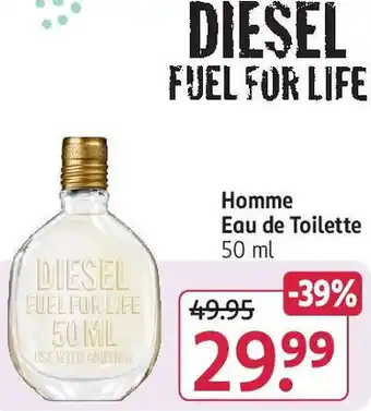 Rossmann Homme Eau de Toilette 50 ml Angebot