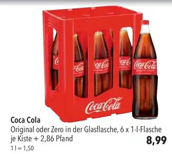 CITTI Markt Coca-Cola Original oder Zero 6*1L Angebot