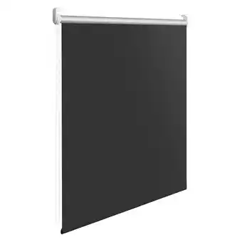 ManoMano Rollo Verdunkelungsrollo ohne Bohren Vorhänge Seitenzugrollo.Schwarz.100x200cm - Schwarz Angebot