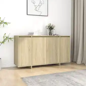 ManoMano Bonnevie - Sideboard,Kommode Sonoma-Eiche 135x41x75 cm Holzwerkstoff vidaXL Angebot