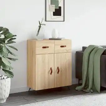 ManoMano Sideboard，Kommode Sonoma-Eiche 69,5x34x90 cm Holzwerkstoff vidaXL Angebot