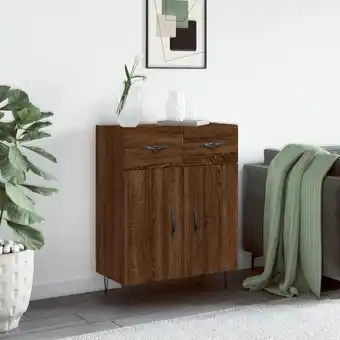 ManoMano Bonnevie - Sideboard,Kommode Braun Eichen-Optik 69,5x34x90 cm Holzwerkstoff vidaXL Angebot