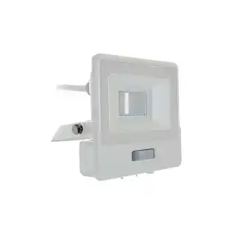 ManoMano LED-Flutlichtstrahler mit PIR-Sensor - Samsung - IP65 - Weiß - 10W - 735 Lumen - 4000K - 5 Jahre - Wit Angebot