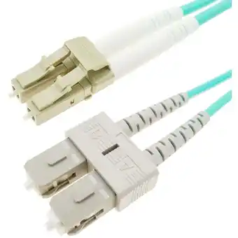 ManoMano CableMarkt - OM4 Glasfaserkabel für Router von LC auf SC Duplex Multimode 50µm/125µm, 5m Angebot