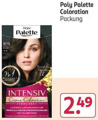 Rossmann Poly Palette Coloration Angebot