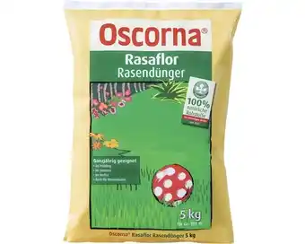 Hornbach Rasendünger Oscorna Rasaflor organischer Dünger 5 kg 100 m² Angebot