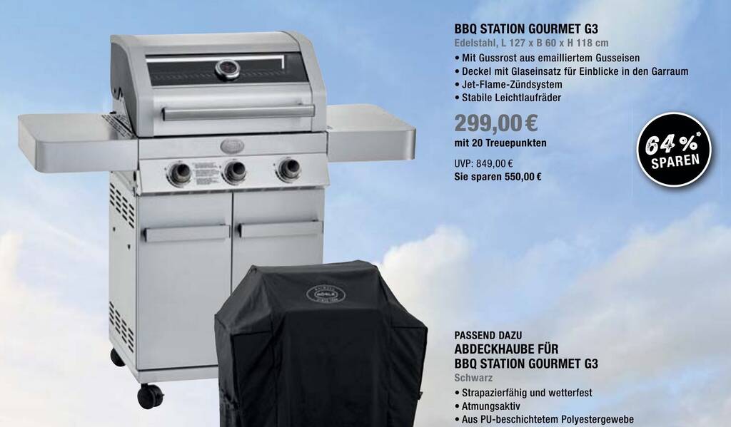 Fabelhafte Rsle Bbq Station Gourmet G3 Fotos