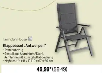 METRO Tarrington House Klappsessel „Antwerpen“ Angebot