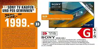 Saturn Sony oled-tv xr 65 a 80 j Angebot