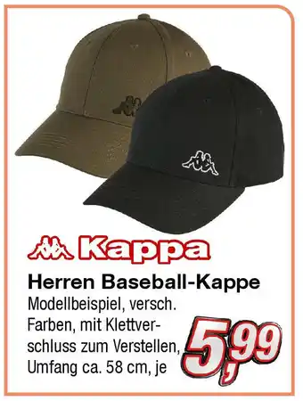 KiK Kappa Herren Baseball-Kappe Angebot